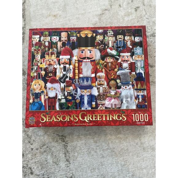 Christmas Nutcracker 1000 Piece Jigsaw Puzzle BNIB‎ Sealed Master Pieces - Picture 1 of 2